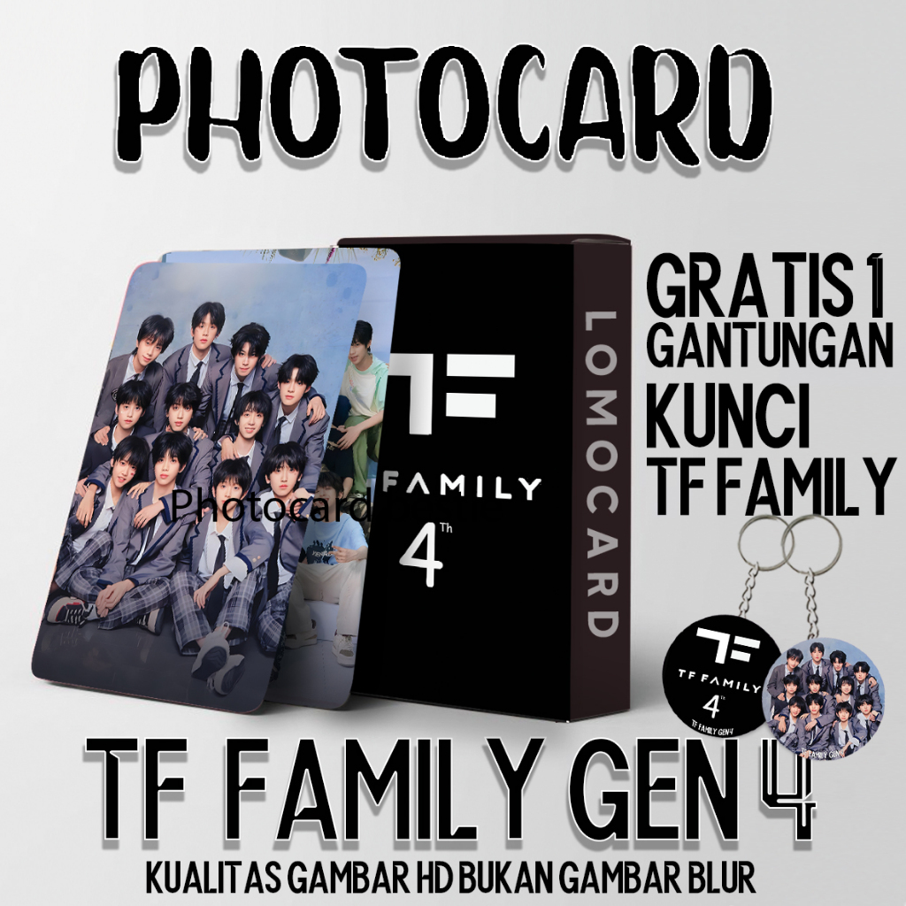 ที่แขวนกุญแจรูปถ่ายฟรี, TF FAMILY GEN 4 EDITION 50 ชิ้น SEND IMMEDIATELY