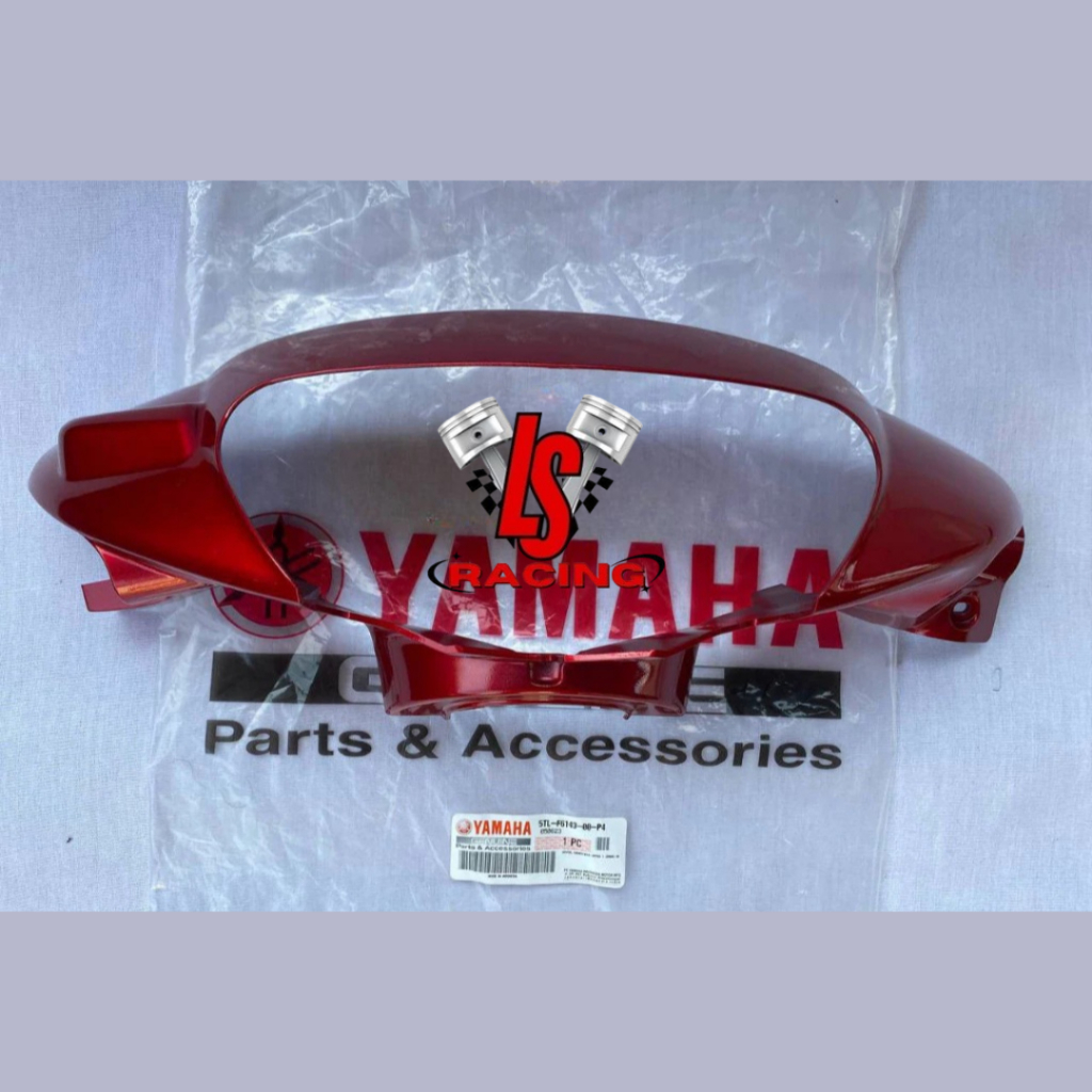MERAH เก่า Yamaha Mio Sporty Front Shell Maroon Red Original Yamaha อะไหล่แท้ 5TL-F6143-00-P4