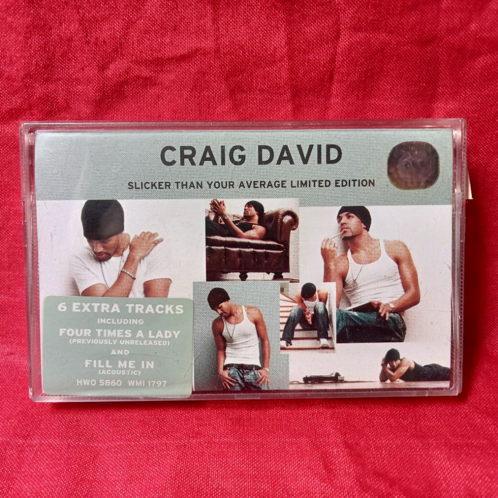 Cragi David Tape Cassette - Slicker Than Your Average (Limited Edition)