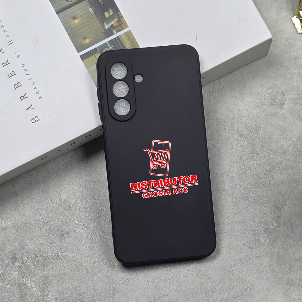 SAMSUNG A17 CASE MACAROON BLACK PREMIUM SOFT CASE สีดํา SAMSUNG A17