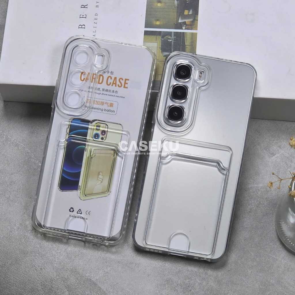 Infinix Hot 60 Infinix Hot 60i Infinix Hot 60 Pro Infinix Hot 60 Pro Plus Card Case Clear / Clear Ca