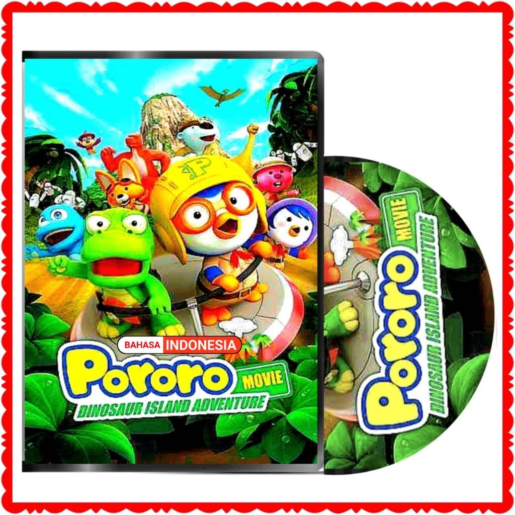 PORO FILM DVD CASSETTE DUBING INDONESIAN LANGUAGE-PORORO MOVIEE DVD CASSETTE ใน INDONESIAN-LATEST PO