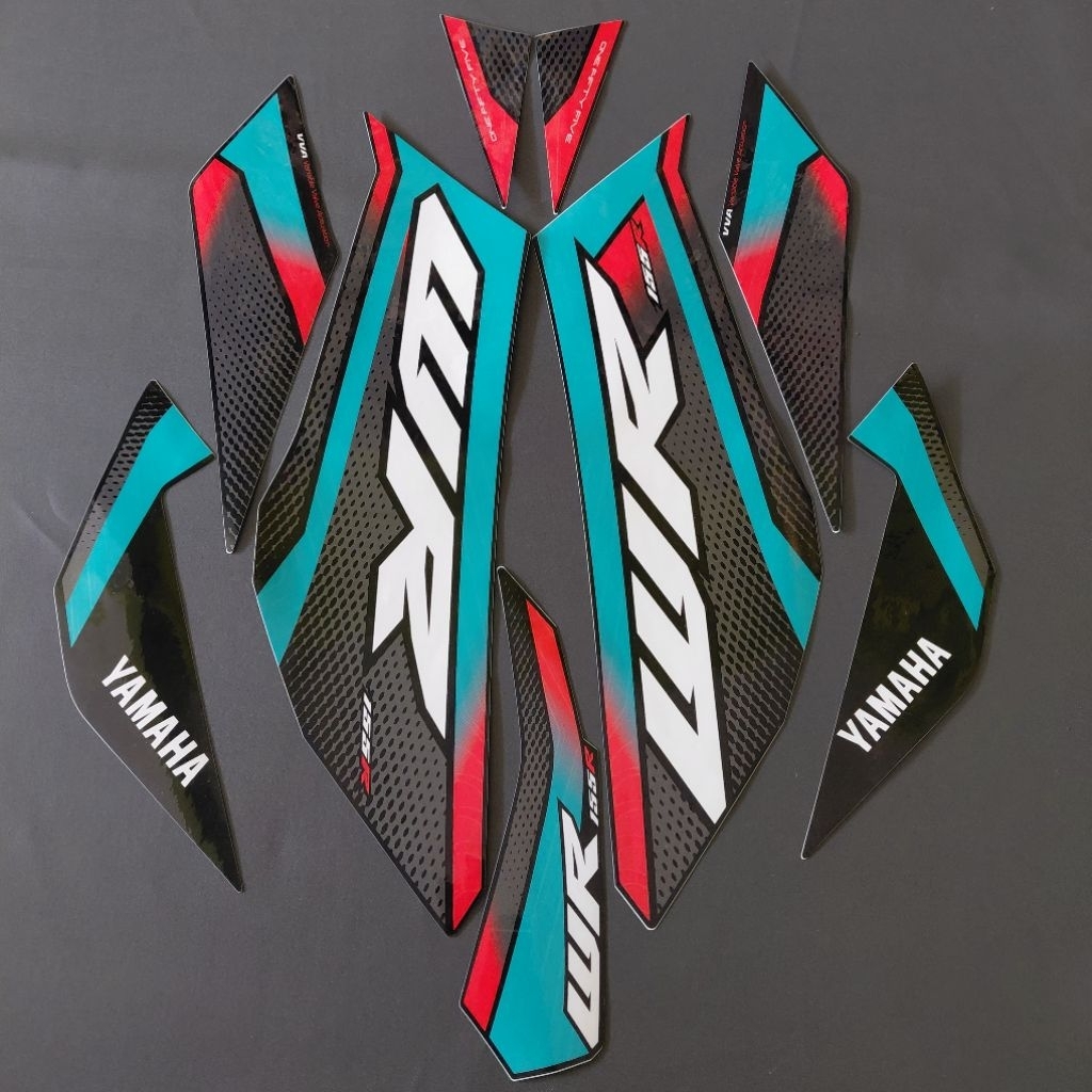 STRIPING YAMAHA WR 155R 2025 สีดํา LIS TOSCA STANDARD BODY LIS