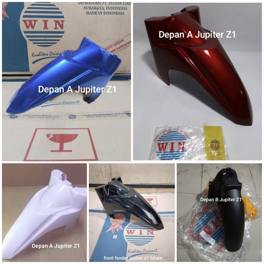 บังโคลนหน้าปีก A & B Yamaha JUPITER Z1 115 INJECTION 2012 Up WIN ยี่ห้อ