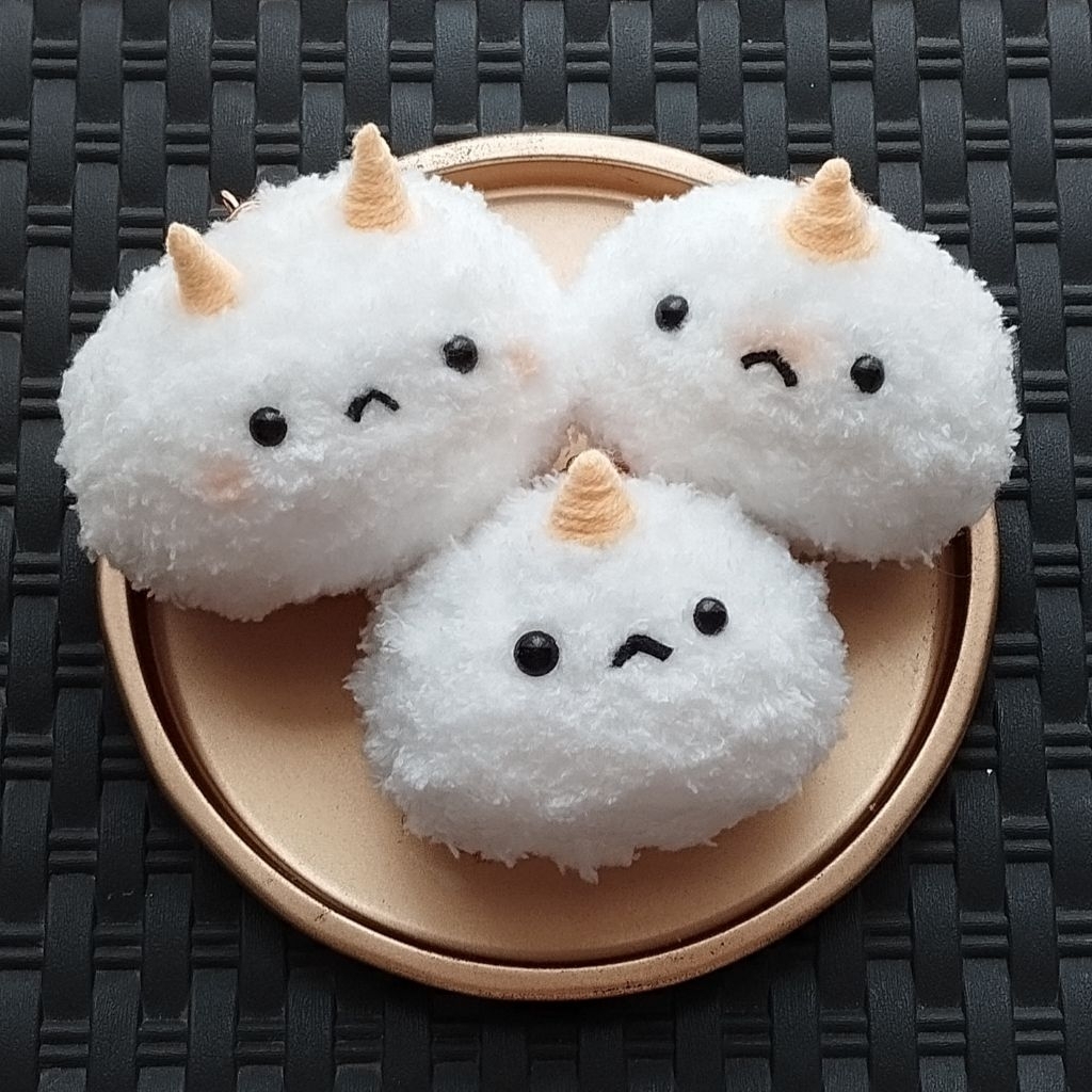 ORV Biyoo Bihyung พวงกุญแจตุ๊กตาโครเชต์