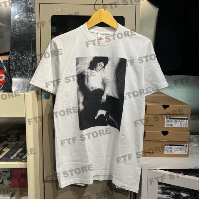 BJORK - ALL THE TIME TSHIRT สีขาว