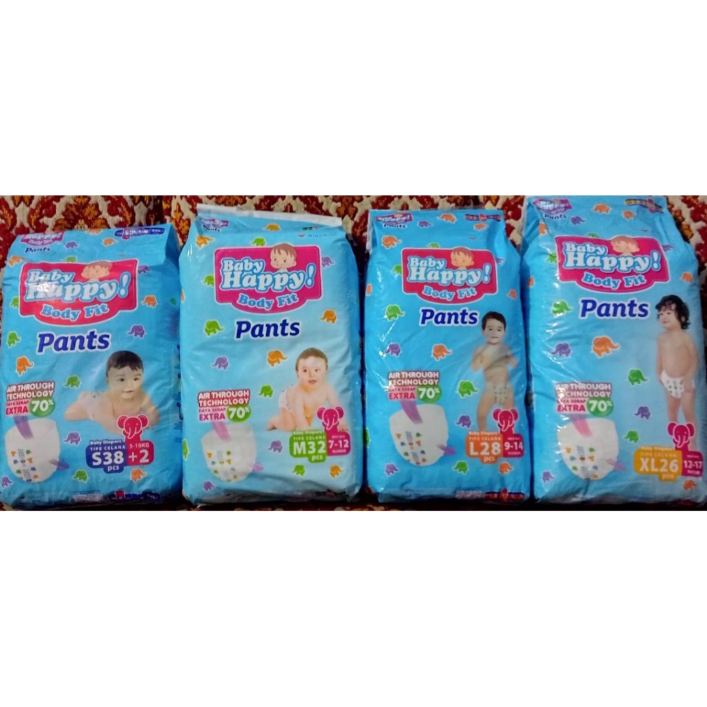 Pampers baby happy Pants แพ็ค 1 ลูก