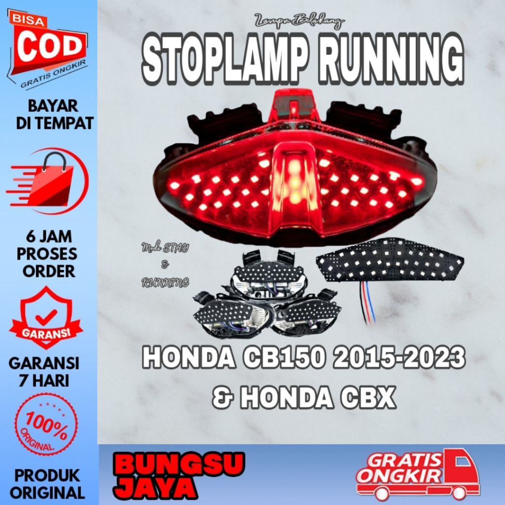 HindA CB150 R 2015-2023 & HONDA CBX Running Stop Lamp / ไฟเบรคหลัง Honda CB150 R 2015-2023 & Honda C