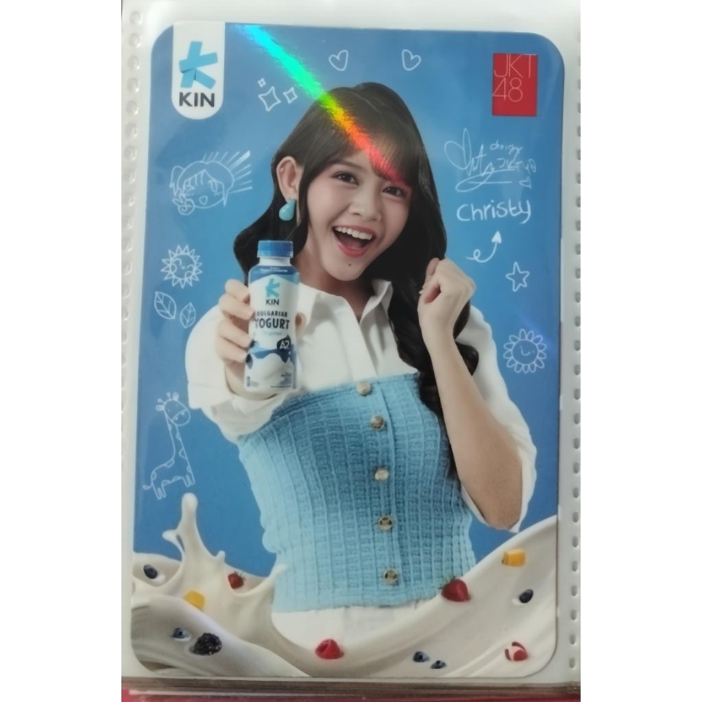PhotoCard Kin Yogurt X Member JKT48