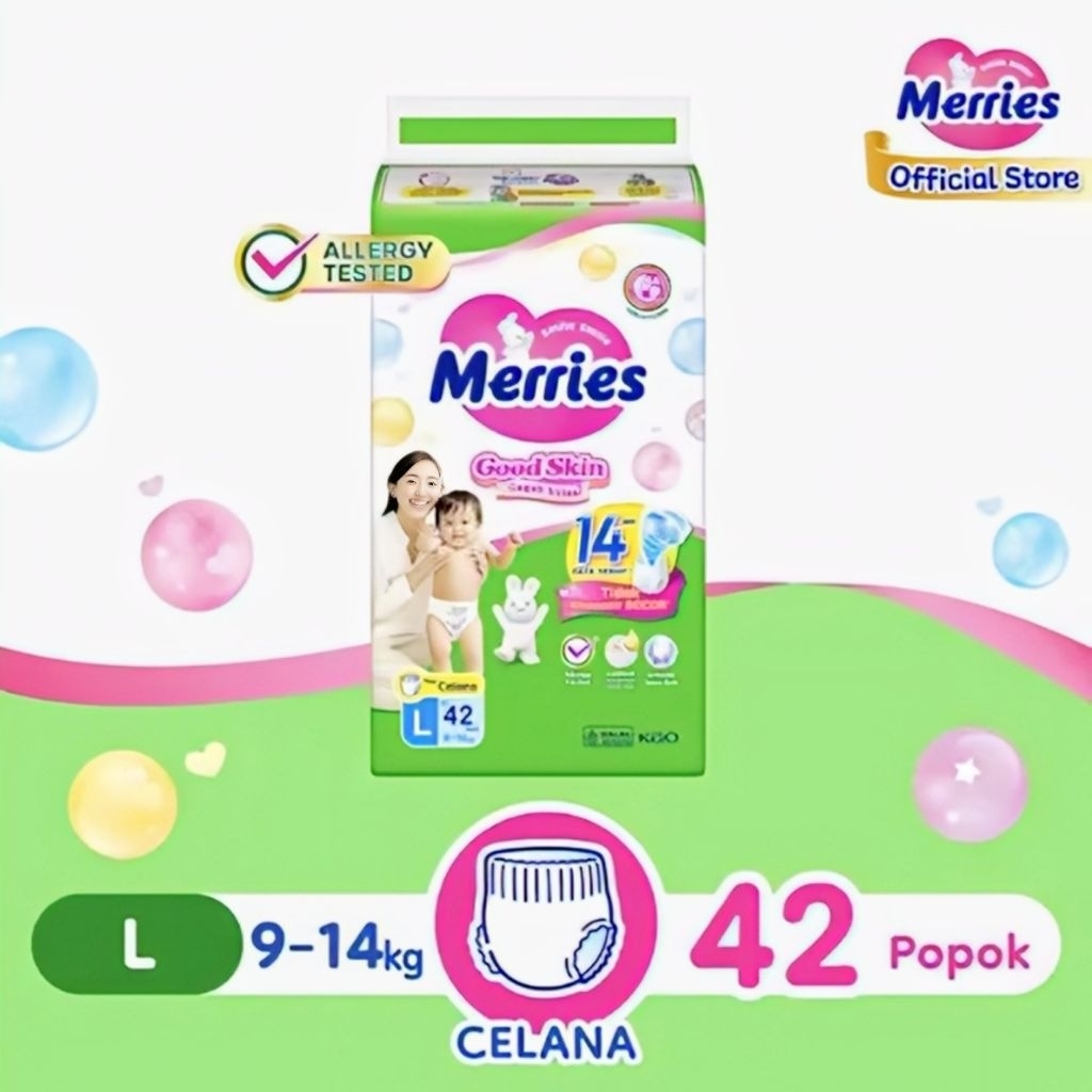 Merries Good Skin Jumbo M48/L42/XL38