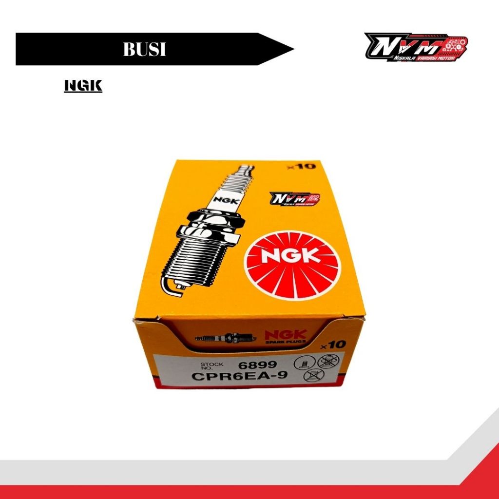 หัวเทียน NGK C7HSA & CPR6EA-9 ของแท้ 100% สําหรับรถจักรยานยนต์ประเภทต่างๆ