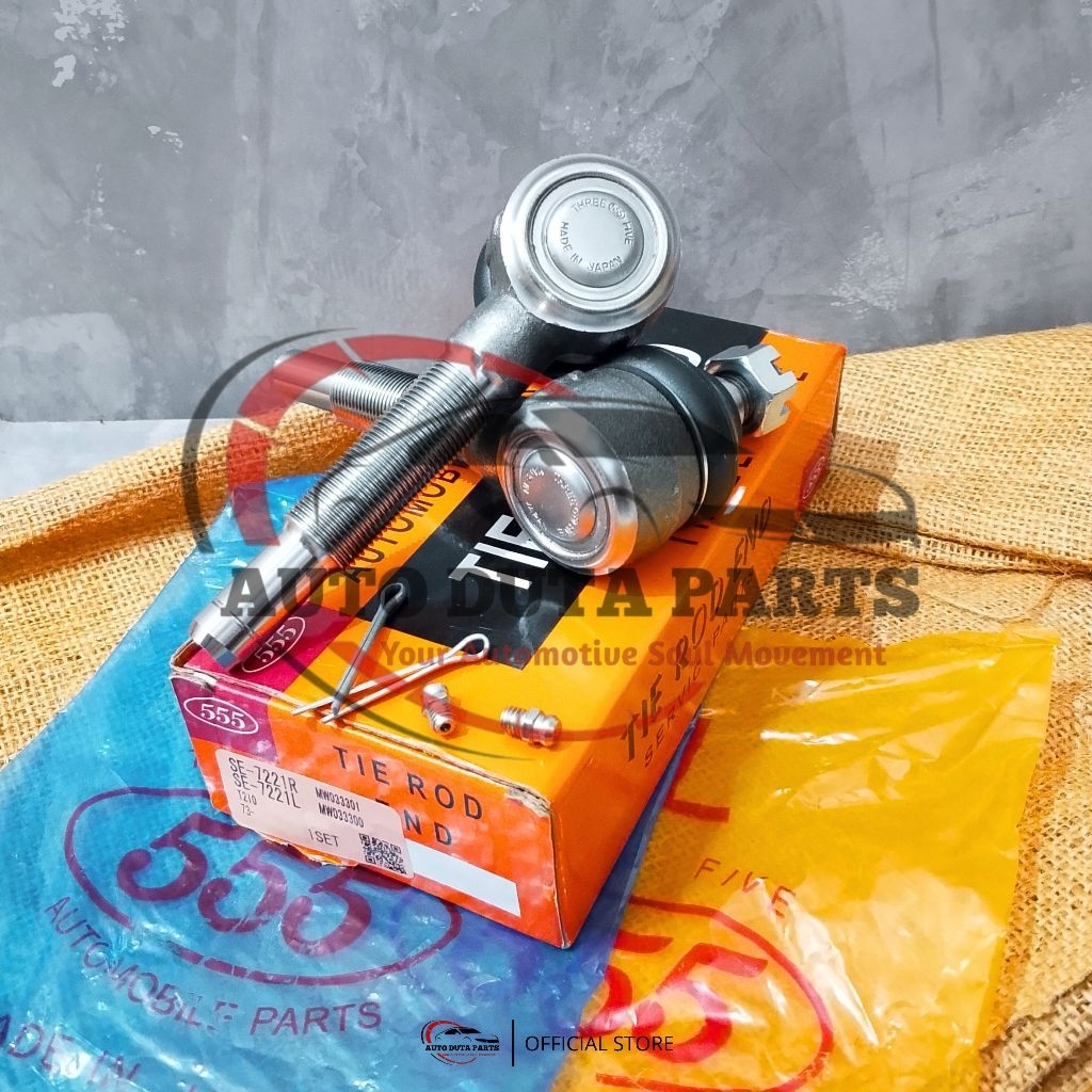 TIE ROD END TIROD CANTER PS100 PS120 PS110 COLT DIESEL 1SET ORIGINAL 555 SANKEI JAPAN SE-7621