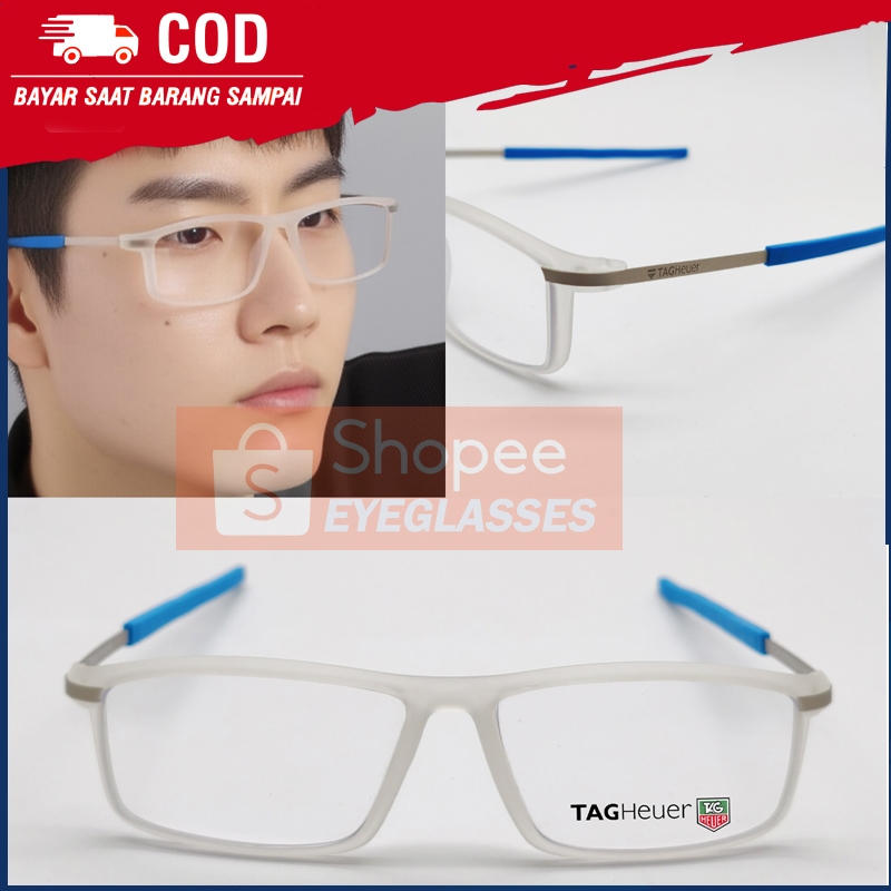 TAG HEUER TH588 กรอบแว่นตาทรงสปอร์ต