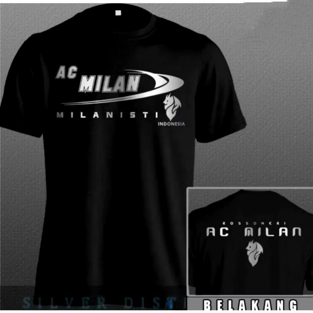 เสื้อยืด//ACMILAN MILANISTI INDONESIA//COOL SHORT-SLEEVED เสื้อยืด
