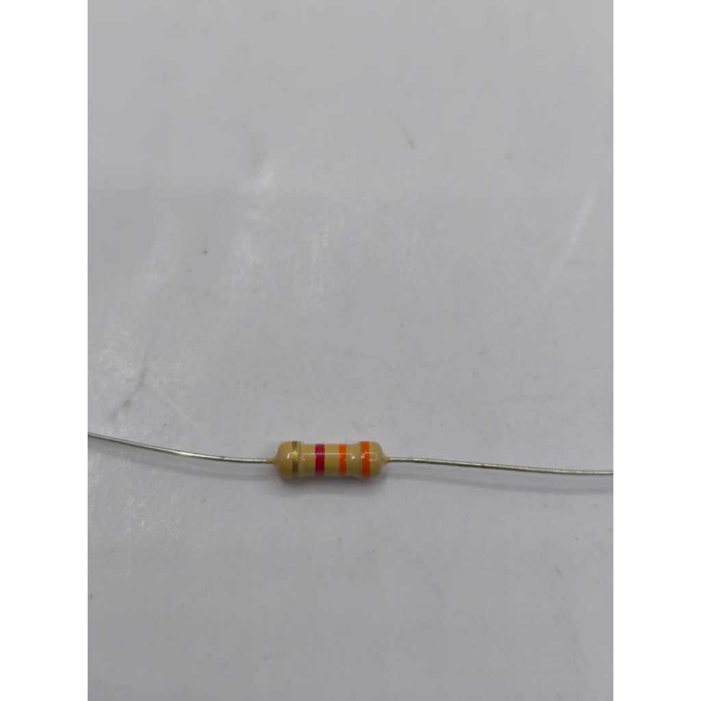 10 ชิ้น 1/2 วัตต์ 3K3 RESISTOR / 3K3 HALF WATT RESISTOR