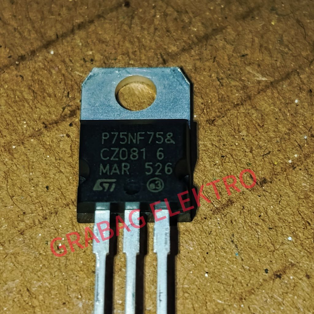 75NF75 MOSFET 75NF75 คุณภาพสูง