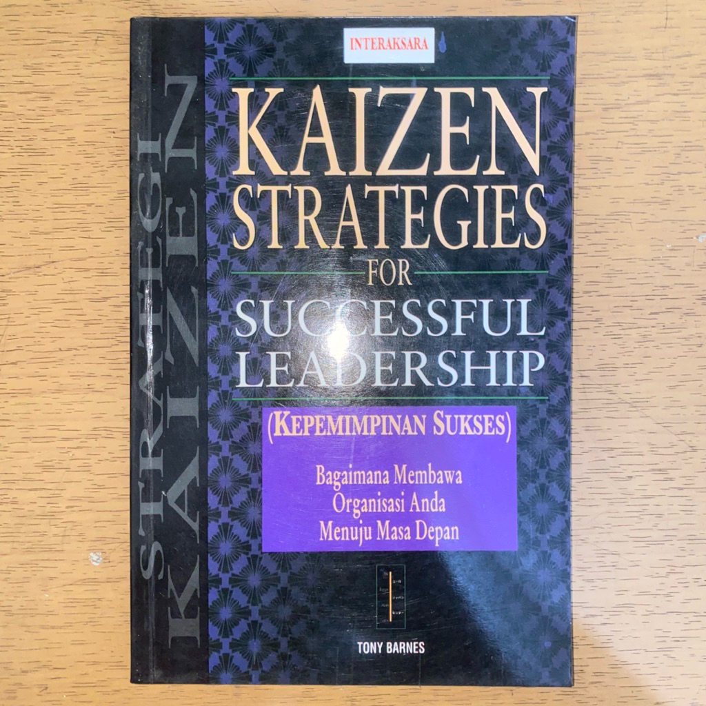 KAIZEN STRATEGY สําหรับ SUCCESS LEADERSHIP โดย BARNES