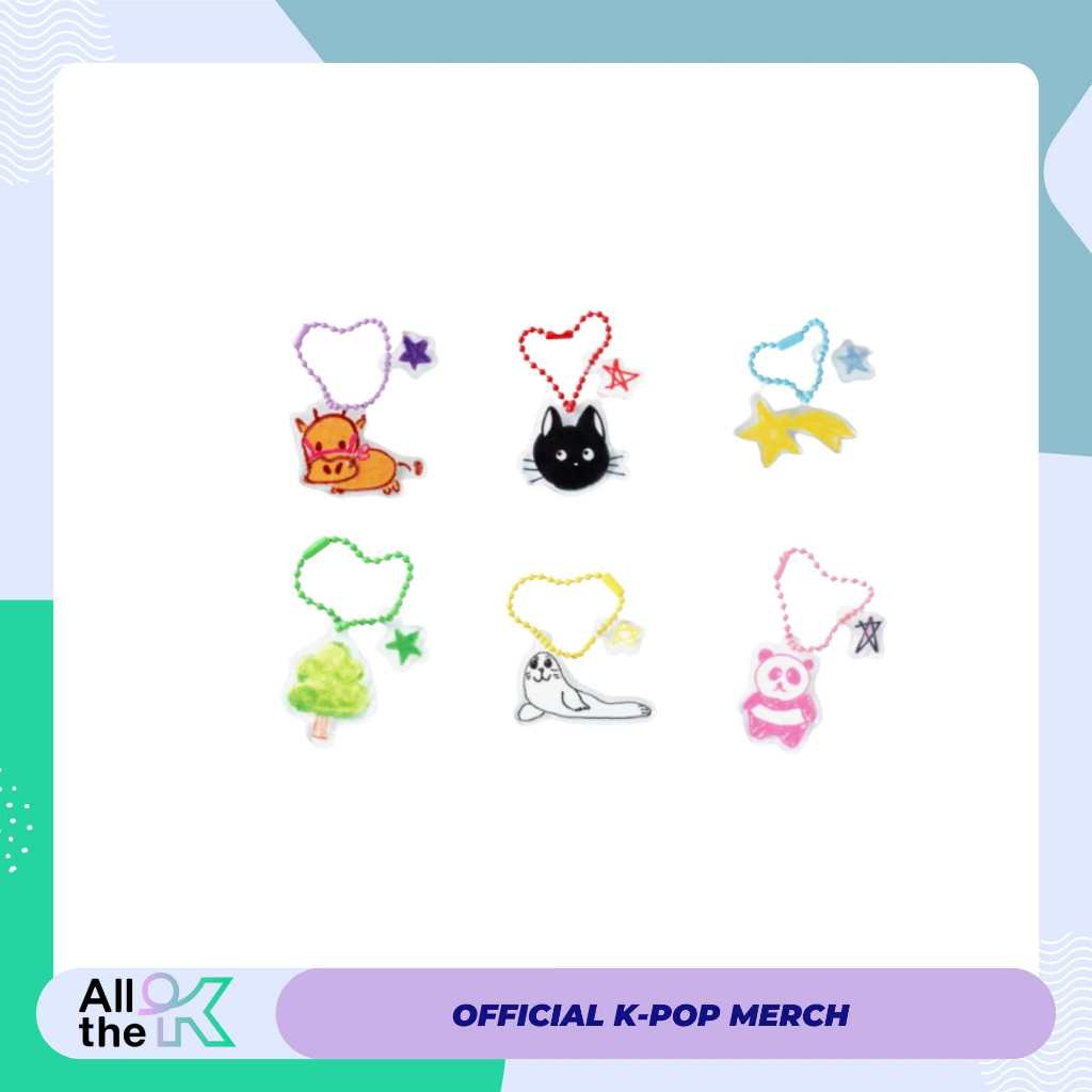 NCT WISH - RANDOM ACRYLIC KEYRING / 2025 NCT WISH THE 1ST PHOTO EXHIBITION [ONE SUMMER WISH] MD OFFI