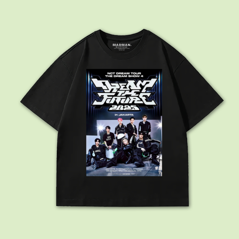 MADMAN NCT DREAM เสื้อยืด Oversize "The Dream Show 4 - Dream The Future" | คอนเสิร์ต KPOP | Nct nct 