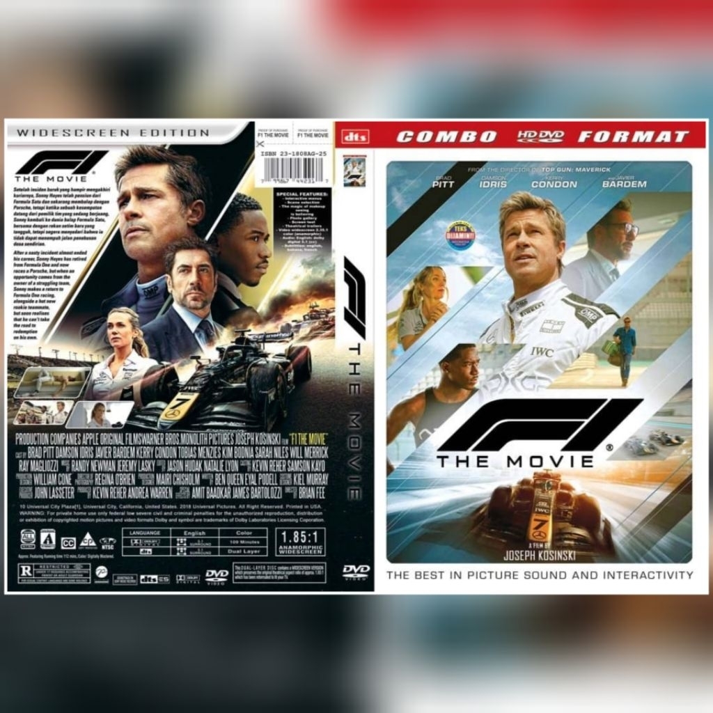 F1 THE MOVIE Action Film Cassette [ 2025 ] HD QUALITY