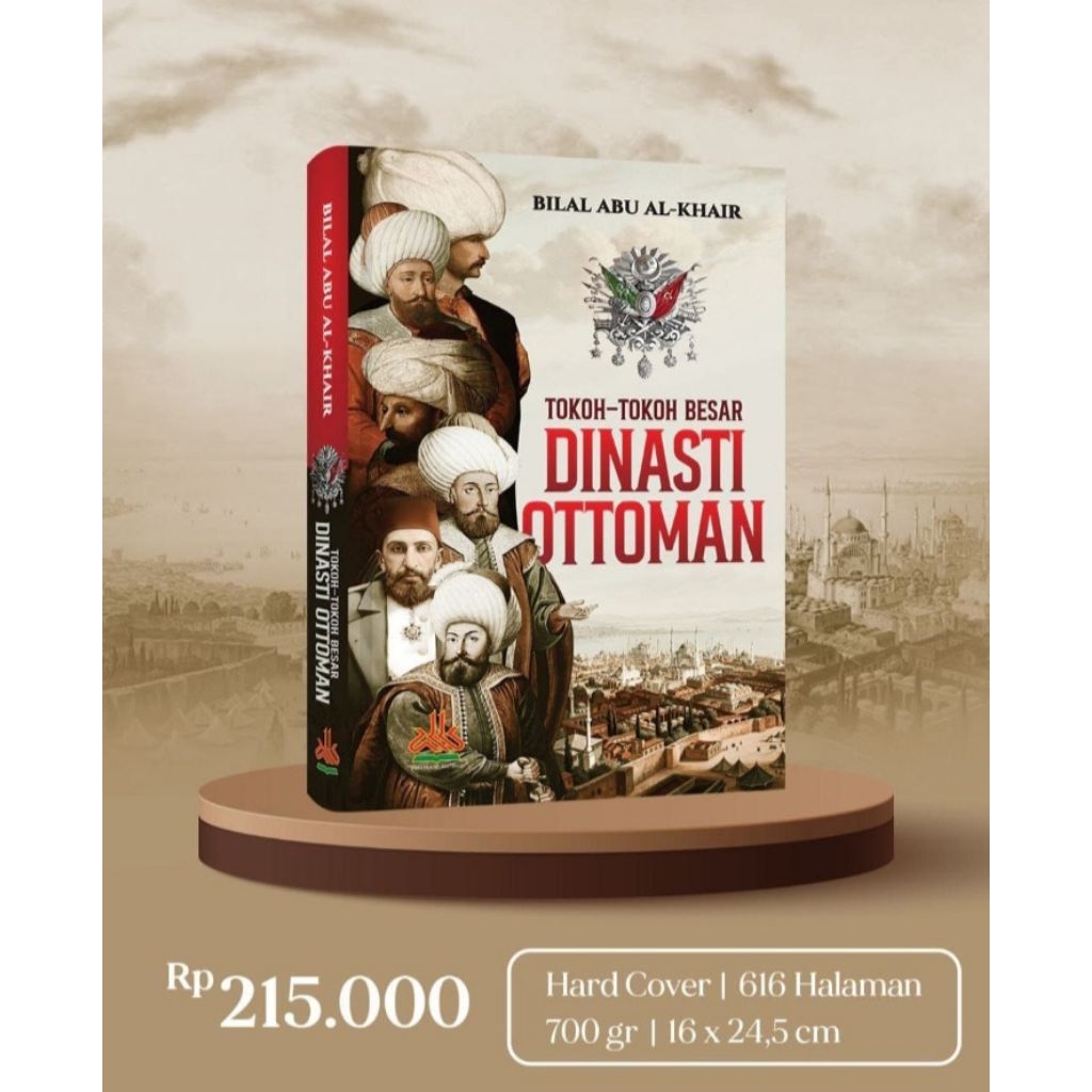 หนังสือต้นฉบับของฟิกเกอร์ยอดเยี่ยมของ The DASITI OTTOMAN PUBLISHER ของ PUSTAKA AL KATSAR