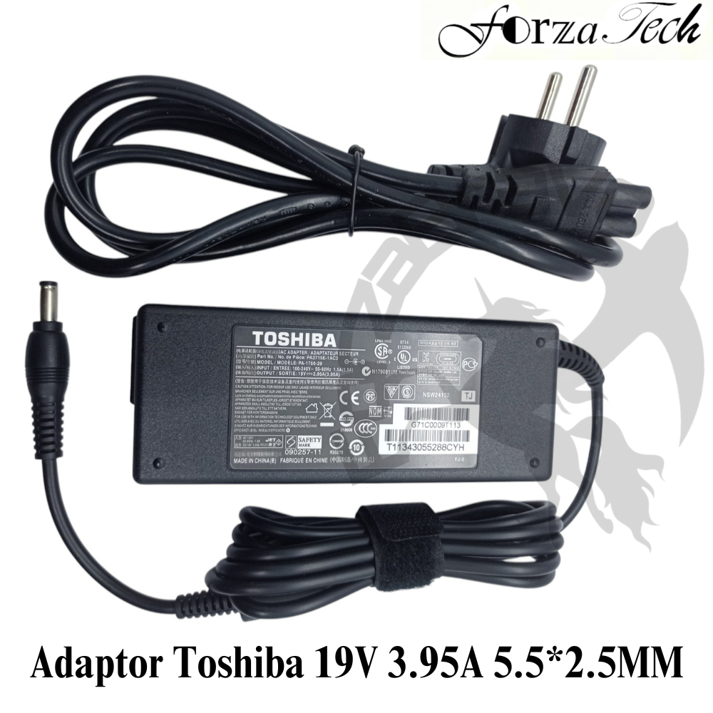 Toshiba ADP-75SB BB ADP-75SB AB PA-3468E-1AC3 PA-3715E-1AC3 PA-1750-09 ADP-75HB 19V 3.95A 75W 5.5*2.