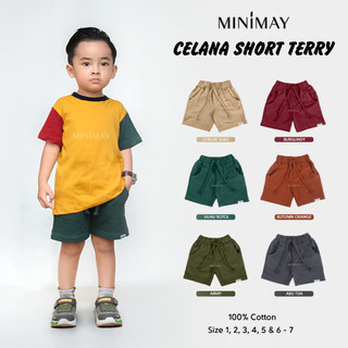MINIMAY Celana Pendek Anak Tali Baby Terry Short Pants Maysara