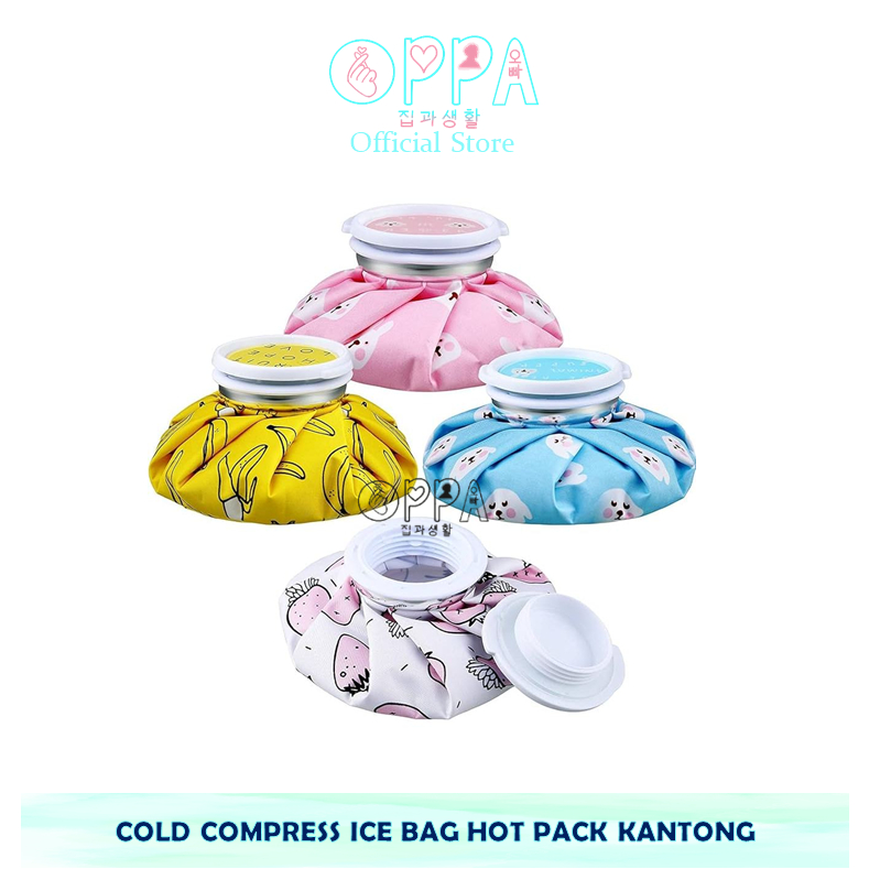 OPPA - COLD COMPRESS ICE BAG HOT PACK HOT COLD WATER COMPRESS BAG ICE COMPRESS FEVER BRUIS
