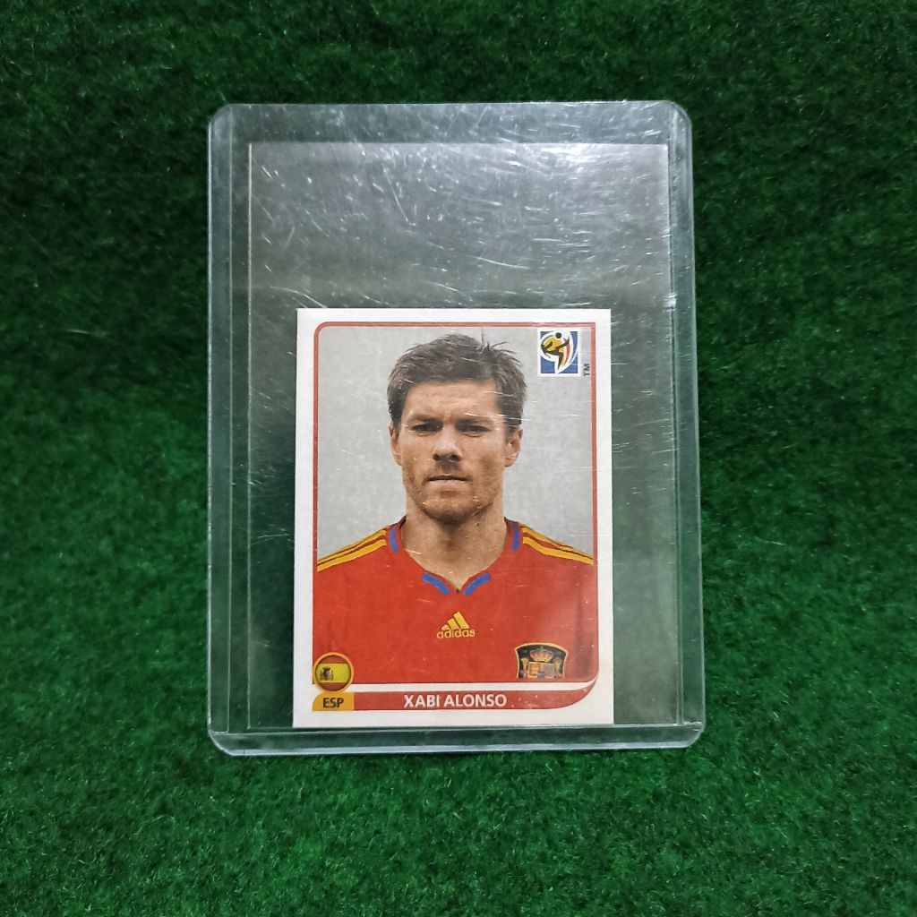 XABI ALONSO SPAIN PANINI BALL STICKER