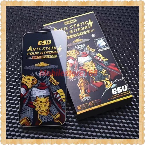 ESD GLASS (CLEAR PANDA) ป้องกันไฟฟ้าสถิตย์สี่ขอบโค้งใหญ่ที่แข็งแกร่งระดับพรีเมียมสําหรับ samsung S25