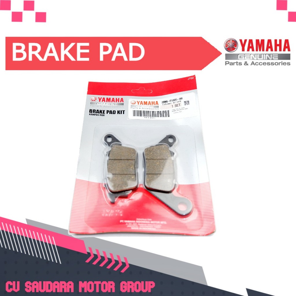 ผ้าเบรคหน้า Mio M3 (2BM-F5805-00)