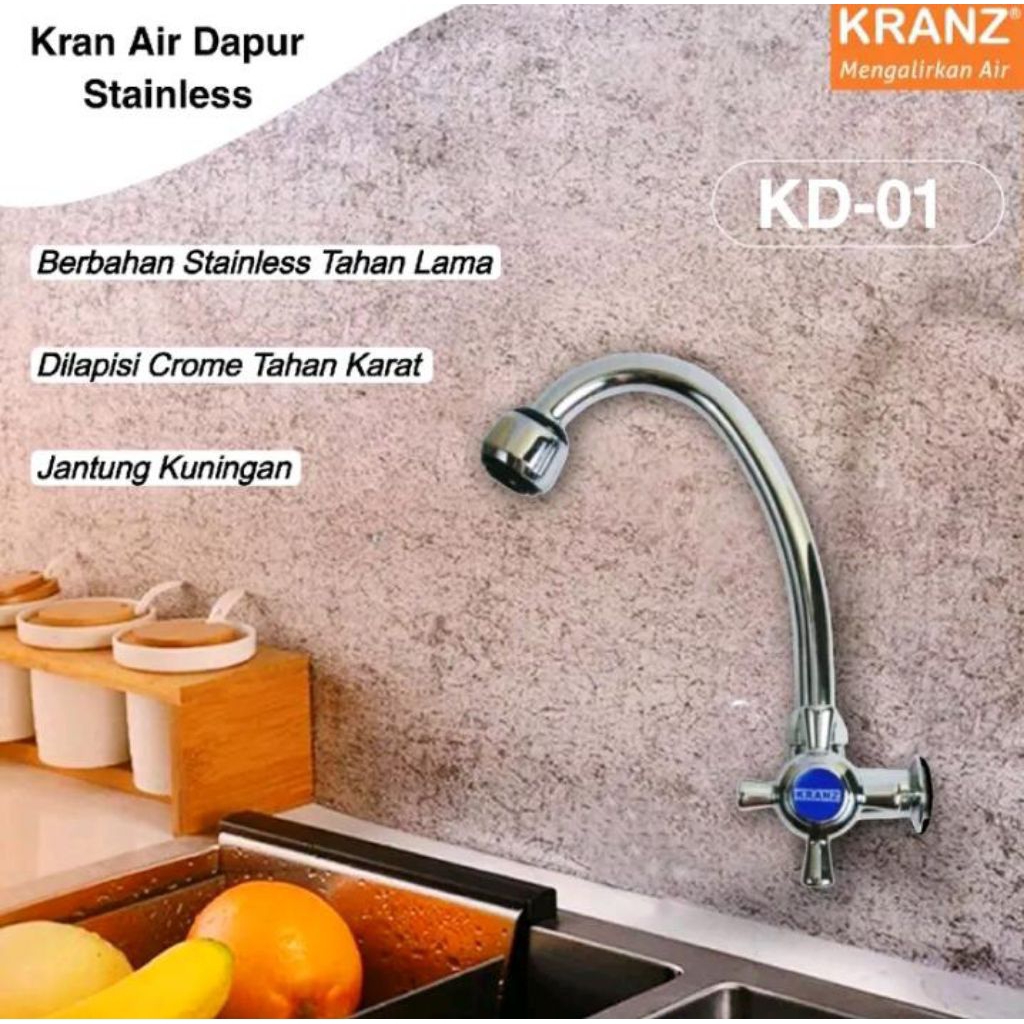 ก๊อกน้ําห้องครัว kd-01 ก๊อกน้ํา