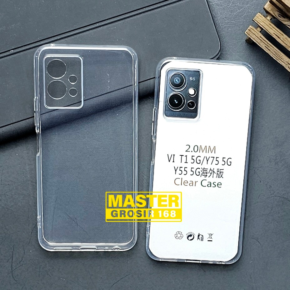 CASE VIVO Y75 5G VIVO T1 5G VIVO Z1 PRO CLEAR HD CASE 2.0MM CASE BENING CH01