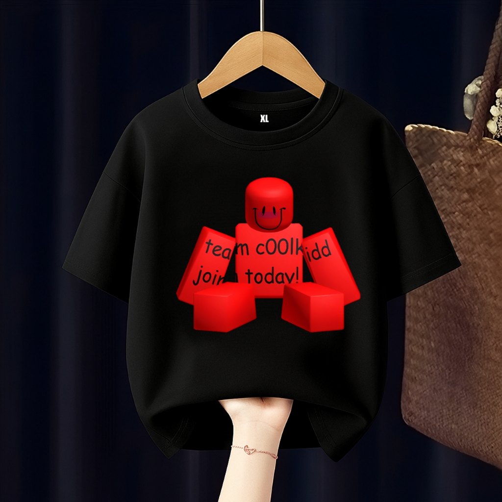 ROBLOX COOLKIDD C00lkid เสื้อยืดเด็ก FREE CUSTOM NAME