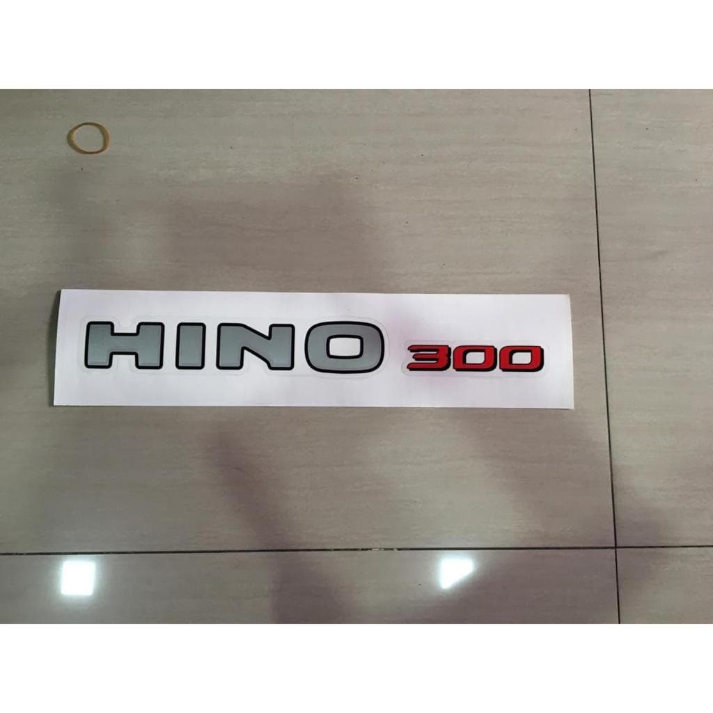 สติ๊กเกอร์ "HINO 300" HINO 300 DUTRO OLD MODEL BEST QUALITY