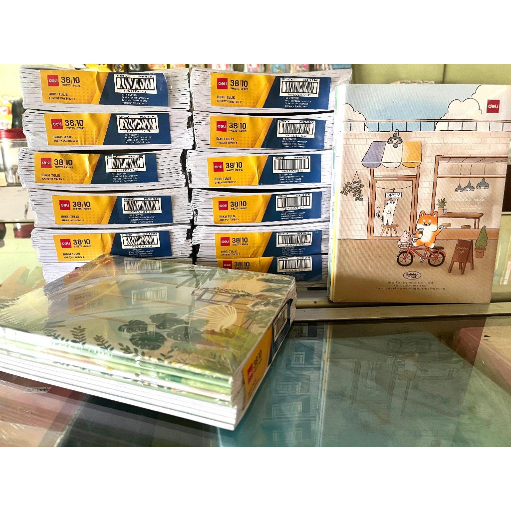 Panda Shop สมุด Deli 38 แผ่น