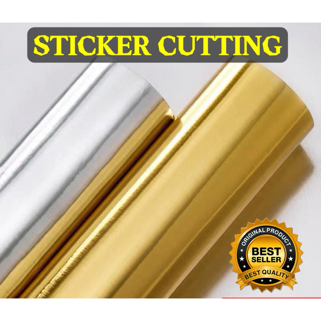 สติ๊กเกอร์ตัดตัวอักษรเคลือบเงา L61Cm x P50Cm