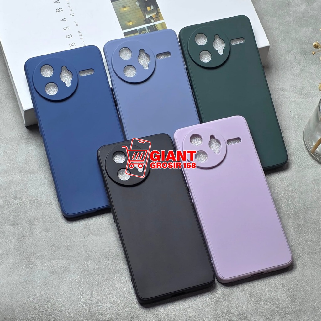 POCO F7 ULTRA CASE MACAROON SQUARE LIQUID CASE POCO F7 ULTRA