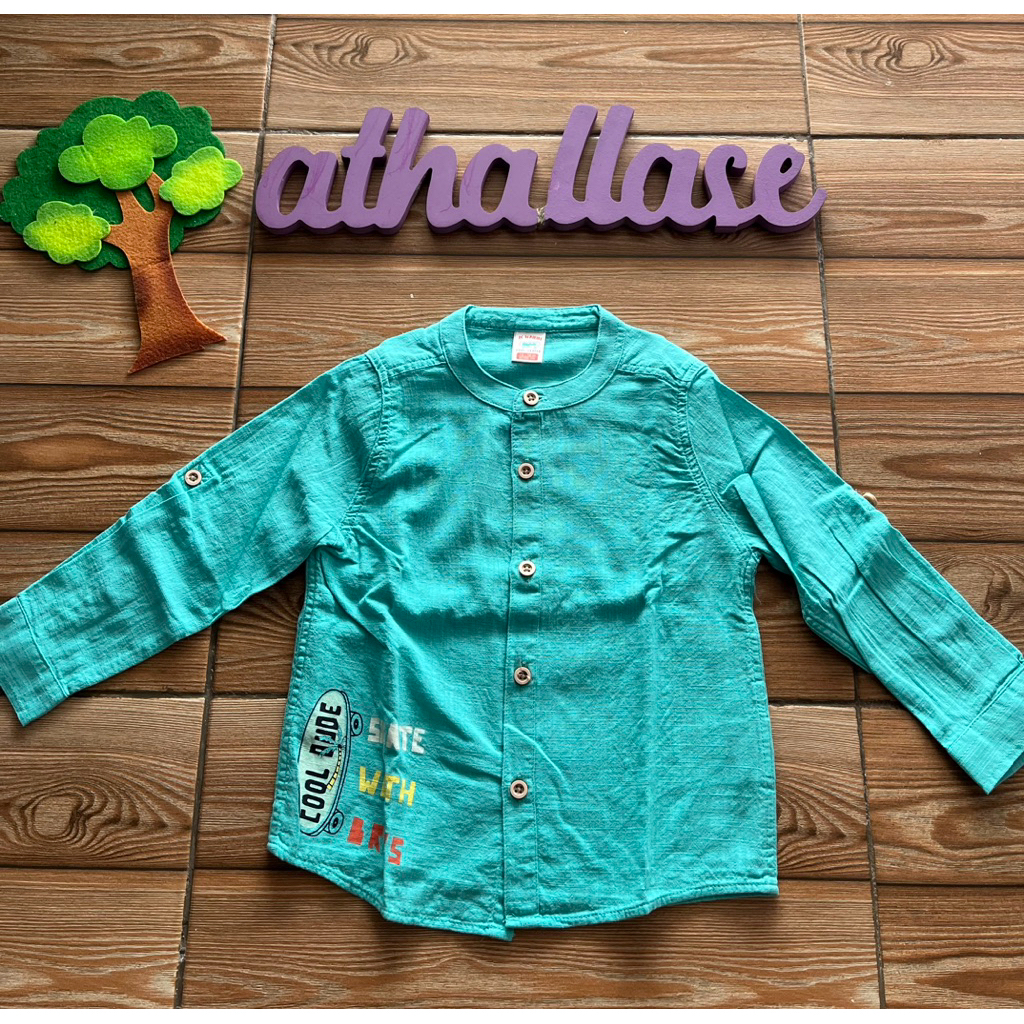 KEMEJA เสื้อเด็กทารก (kemko) ยี่ห้อ Lc Waikiki Preloved