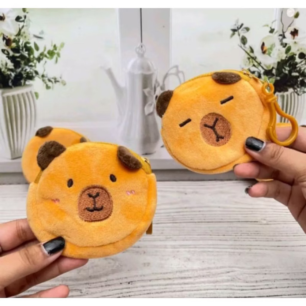 CAPYBARA COIN POUCH CAPYBARRA COIN POUCH น่ารักน่ารัก UNIQUE ของขวัญ