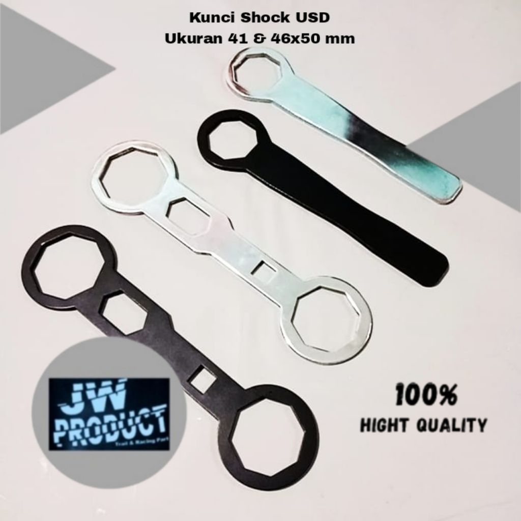 USD ประแจโช๊คหน้า CRF Shock Opener Key KLX CBR 250 Ninja 250 กุญแจ 8 เหลี่ยม 41 & 46x50 MM