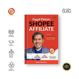 Dawuh Guru | Buku Gagal Paham Shopee Affiliate - Sabar Nasution