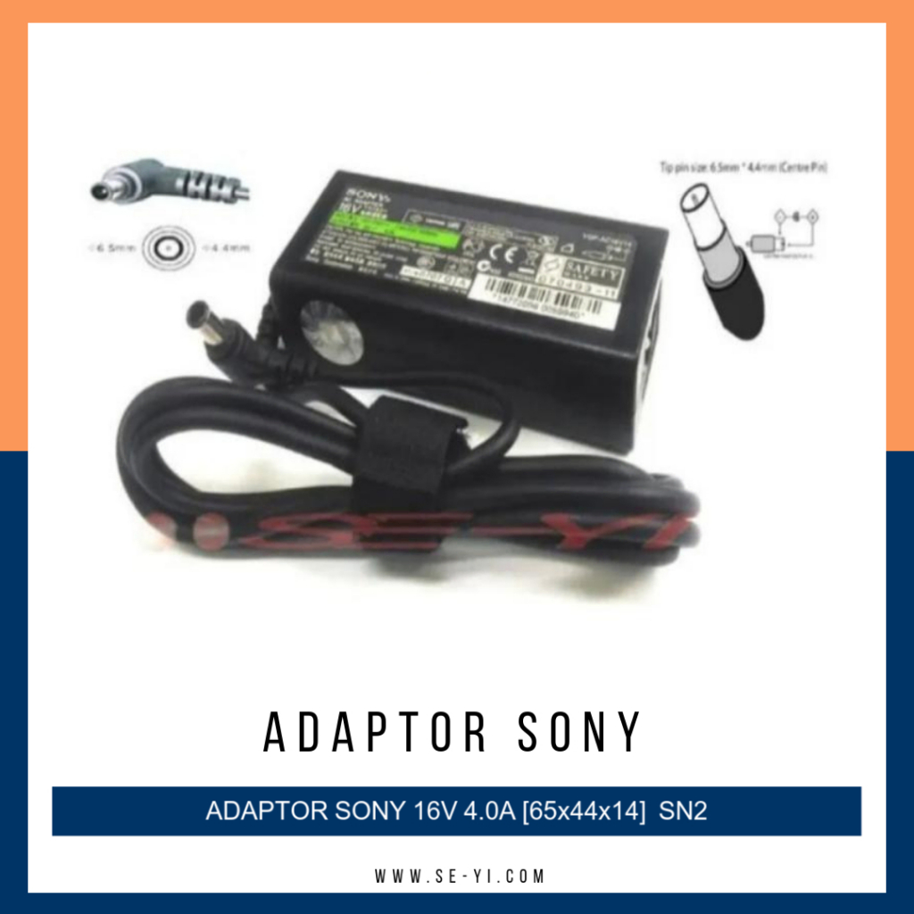 SONY VAIO 16V 4.0A 6.5X4.4X1.4mm VGN-C VGN-F SN2 CHARGER ADAPTER