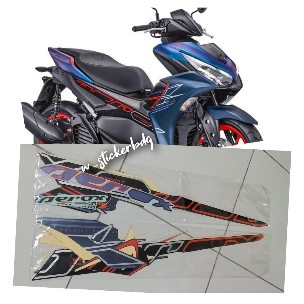 Yamaha Aerox Cyber City 2024 Striping