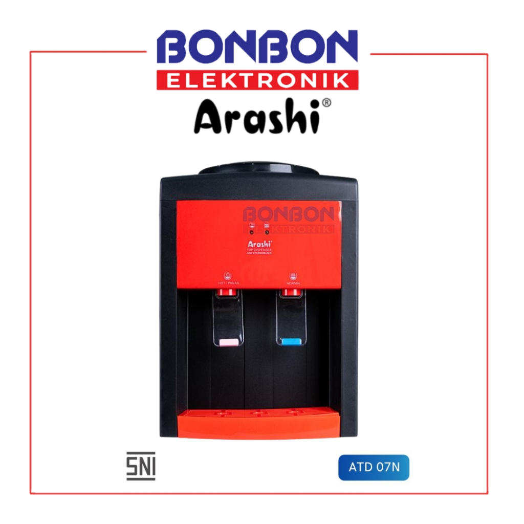 เครื่องจ่ายแกลลอนบน Arashi ATD 07N / ATD07N / ATD-07N - Redblack - Hot & Normal