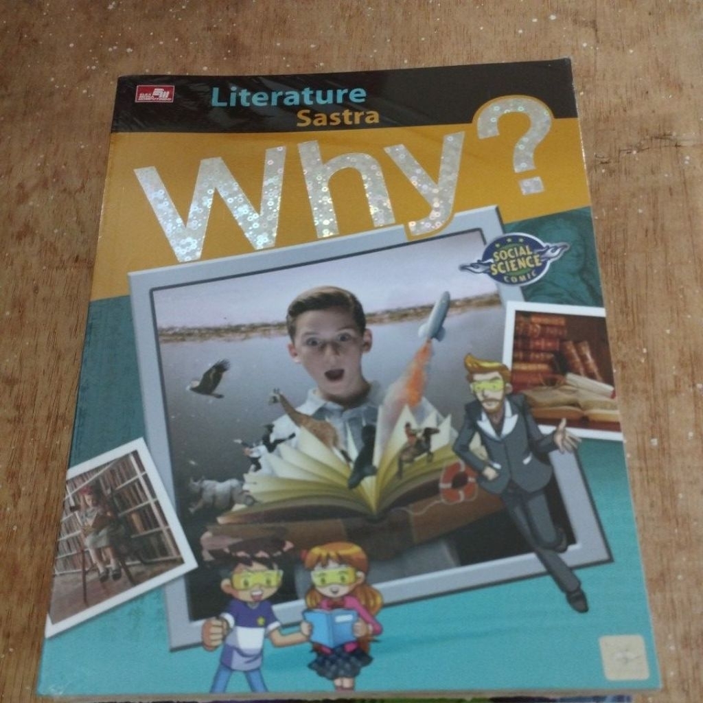 หนังสือต้นฉบับของ Why Literature Science Comics