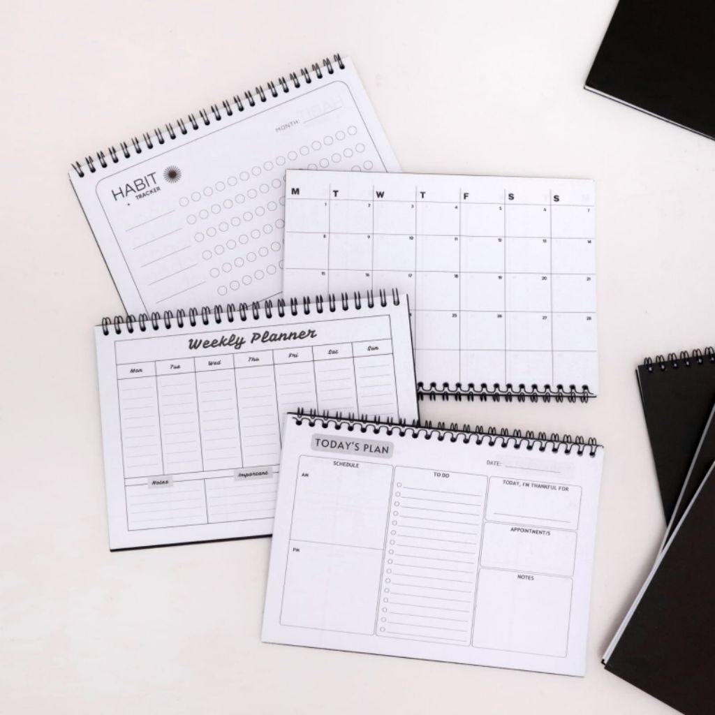 PLANNER BOOK A5 _DAILY PLANNER_WEEKLY PLANNER_MONTHLY PLANNER TO DOLIST PLANNER โน๊ตบุ๊ค