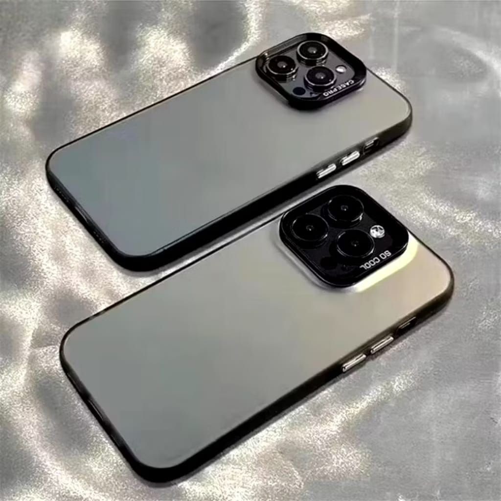 0Soft Case IMD FULL BLACK Samsung A16 4G/5G/A16 LTE Silicone HYBRID PLATE HOLOGRAM