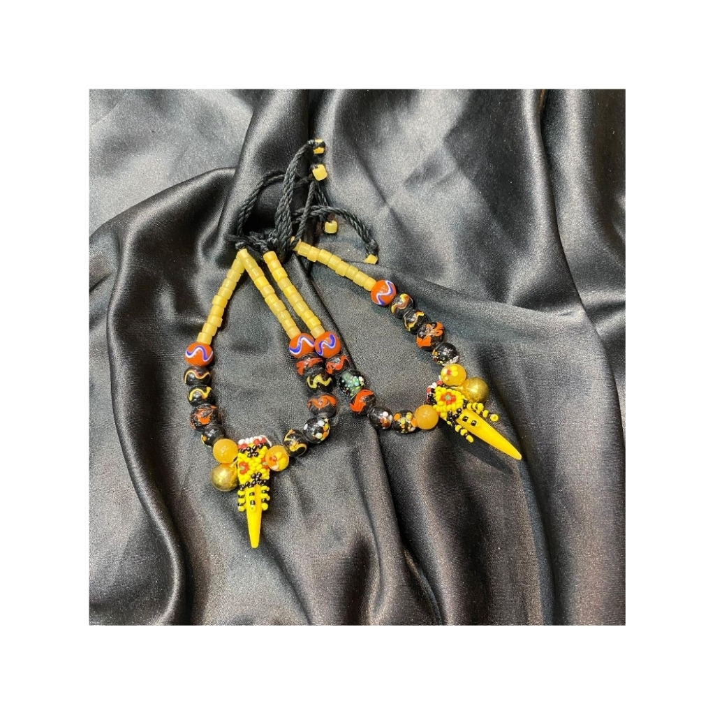 TAJI BEAD ANKLE BRACELET - DAYAK ANKLE BRACELET - อุปกรณ์เสริมเสื้อผ้า DAYAK TRADITIONAL