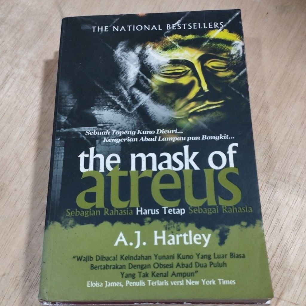 หนังสือนวนิยายต้นฉบับ The Mask Of Atreus หลังจากความลับต้องยังคงเป็นความลับ